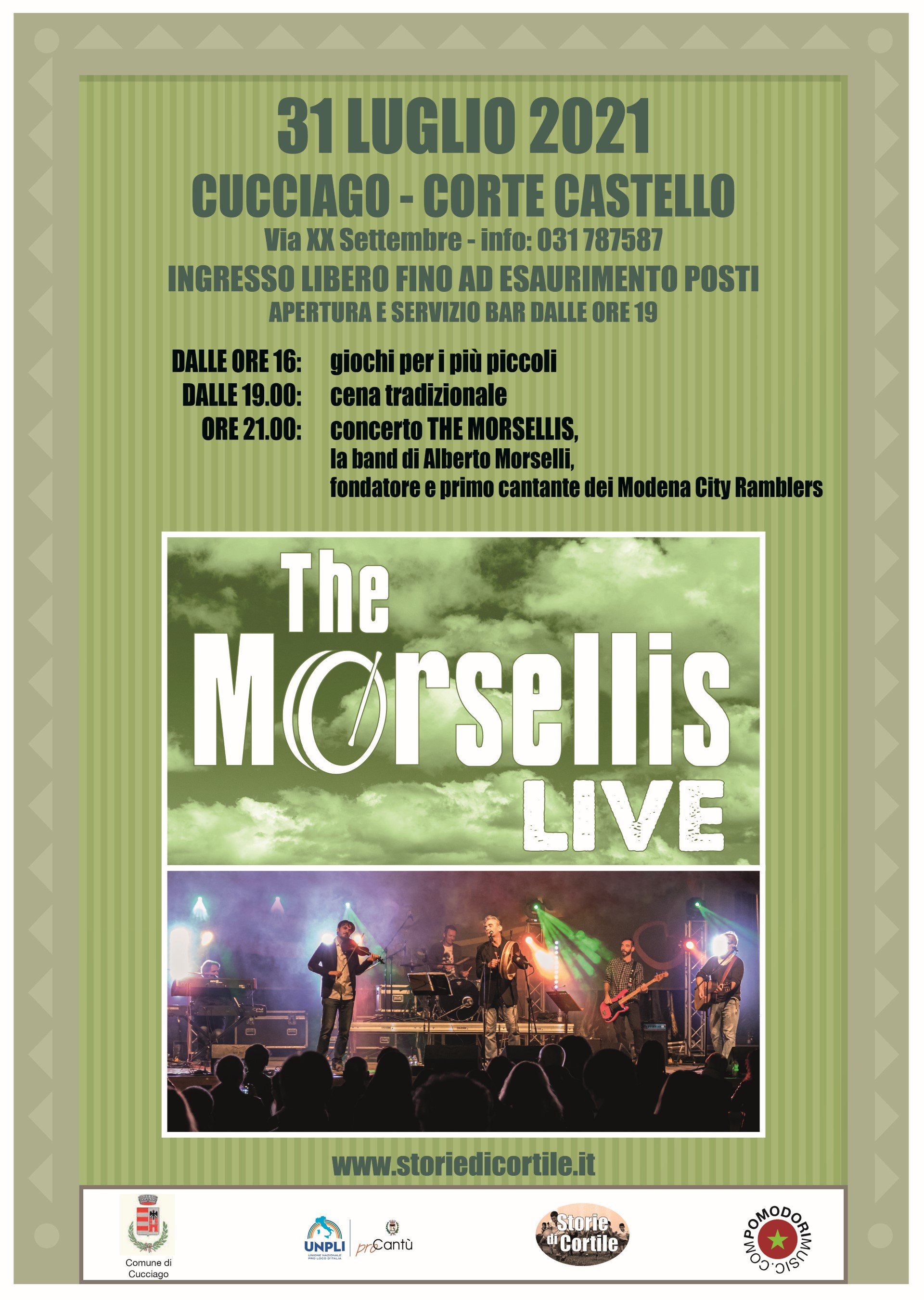 31/07/2021 - Cucciago - The Morsellis Live