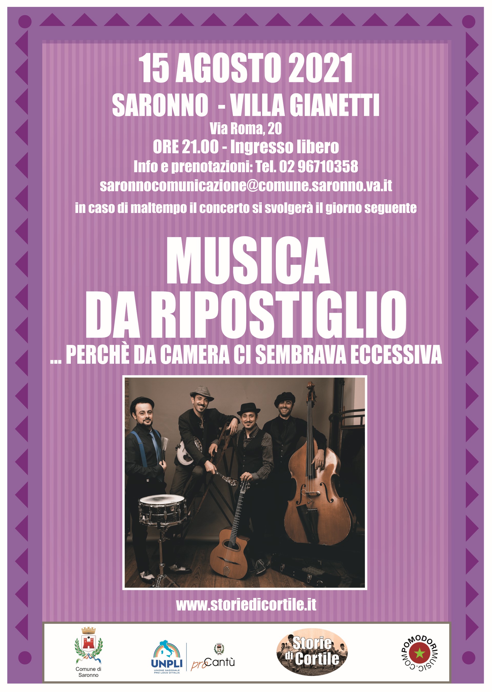 15/08/2021 - Saronno - Musica da ripostiglio